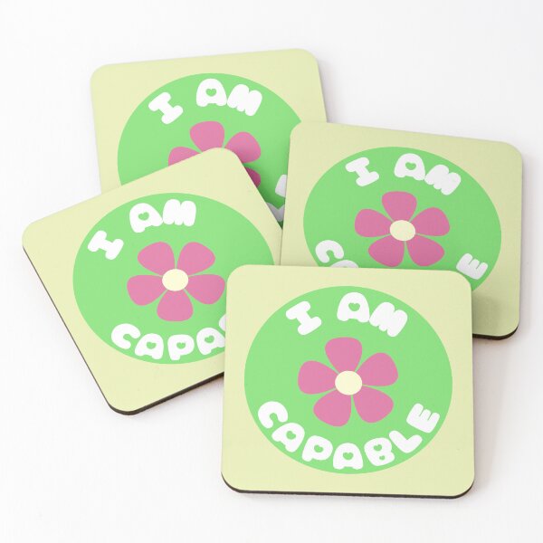Item preview, I Am Capable Affirmation Cute designed and sold by NinniShop.