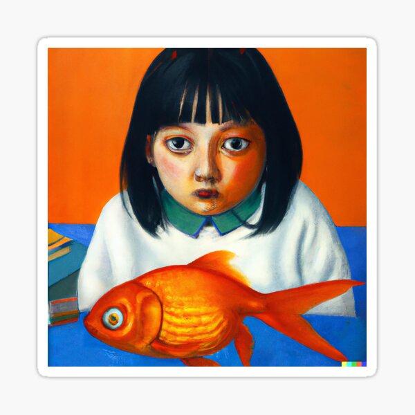 Item preview, Fish for Dinner designed and sold by ameliarenny.