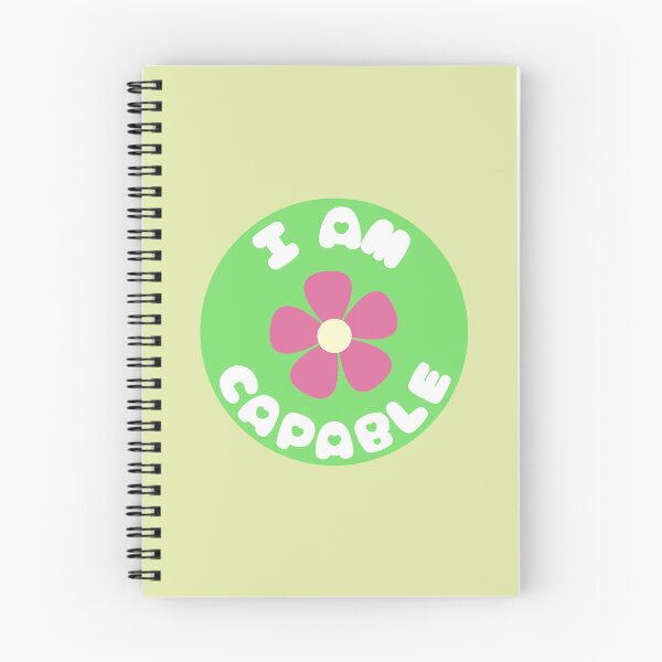 Item preview, I Am Capable Affirmation Cute designed and sold by NinniShop.