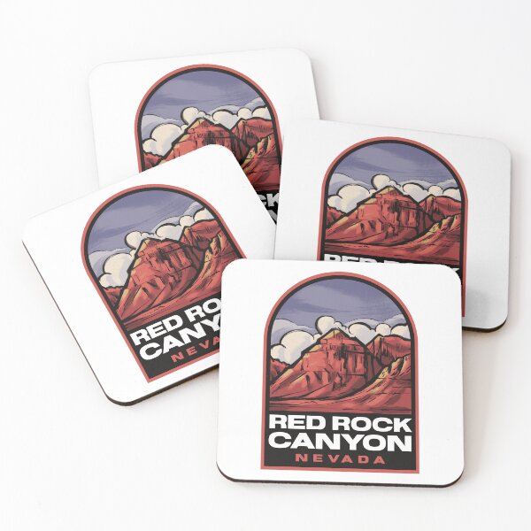 Item preview, Red Rock Canyon Nevada Vintage Travel designed and sold by halpindesignco.