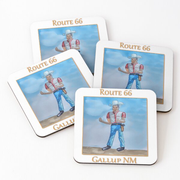 Item preview, Cowboy Muffler Man on Route 66 in Gallup New Mexico.- WelshDesigns designed and sold by welshdesigns.