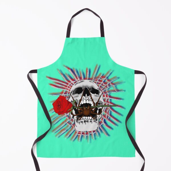 Item preview, Skull with spider and rose in mouth designed and sold by clintondesigns6.