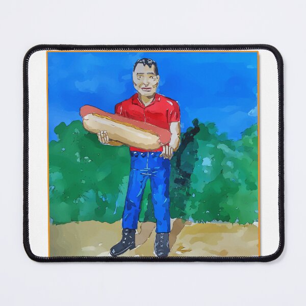 Item preview, Hotdog Man on Route 66 in Atlanta Illinois.  Also know as Muffler Man- WelshDesigns designed and sold by welshdesigns.