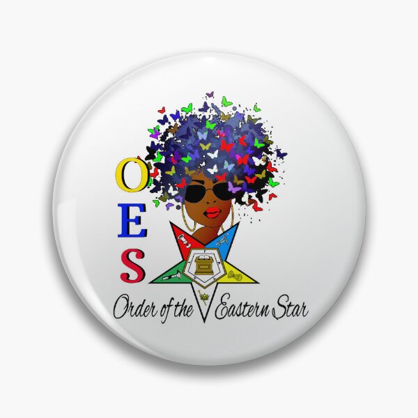 Item preview,  OES Order Of The Eastern Star Logo Sistar Butterfly Freemason designed and sold by TopTeeShop.