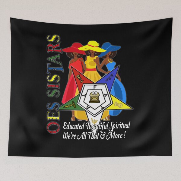 Item preview, OES Order Of The Eastern Star Logo Sistars With Amazing Grace Freemason designed and sold by TopTeeShop.