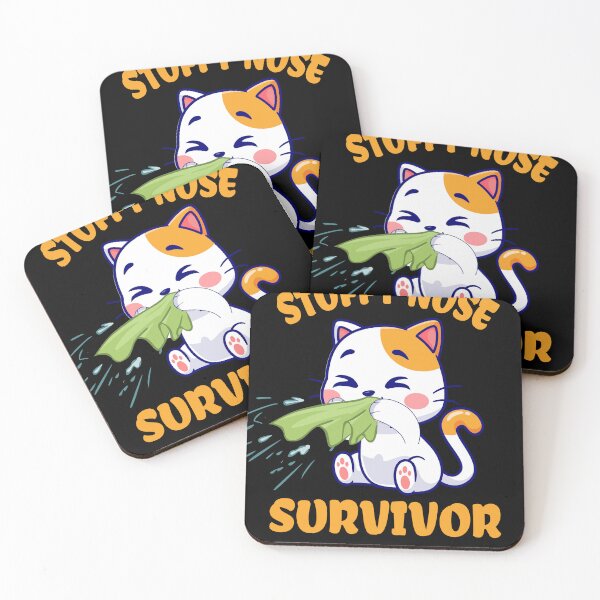 Item preview, Stuffy Nose Survivor Cat designed and sold by Messika.
