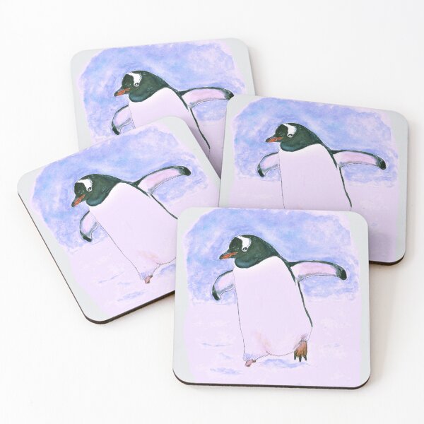 Item preview, Gentoo Penguin (watercolour) designed and sold by Sarah Addy.
