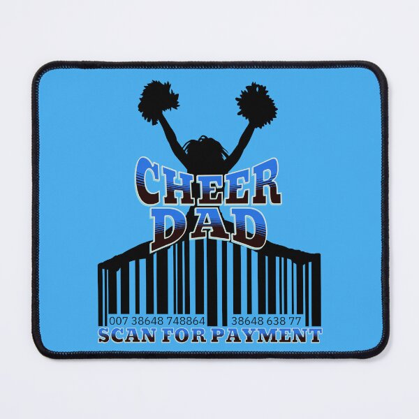 Item preview, Cheer Dad Scan For Payment | Cheer Daddy | Cheer Barcode designed and sold by Wavecrest Wearables.