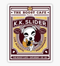K.K. Slider Gig Poster Sticker