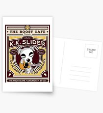 K.K. Slider Gig Poster Postcards