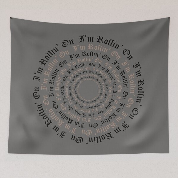 Item preview, I am rolling on typography designed and sold by headstock.