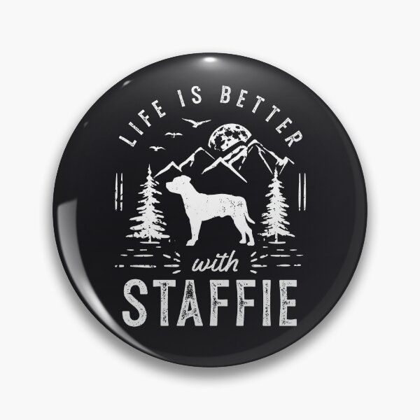 Item preview, Life is Better with Staffie Dog designed and sold by rafaeltto.