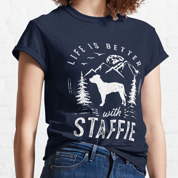 Item preview, Life is Better with Staffie Dog designed and sold by rafaeltto.
