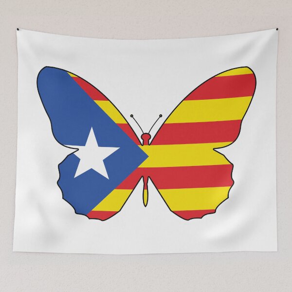 Item preview, Catalonia, Butterfly designed and sold by wickedcartoons.