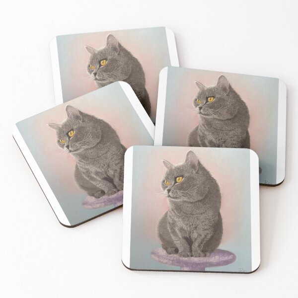 Item preview, British Blue Cat designed and sold by Roseperksart.