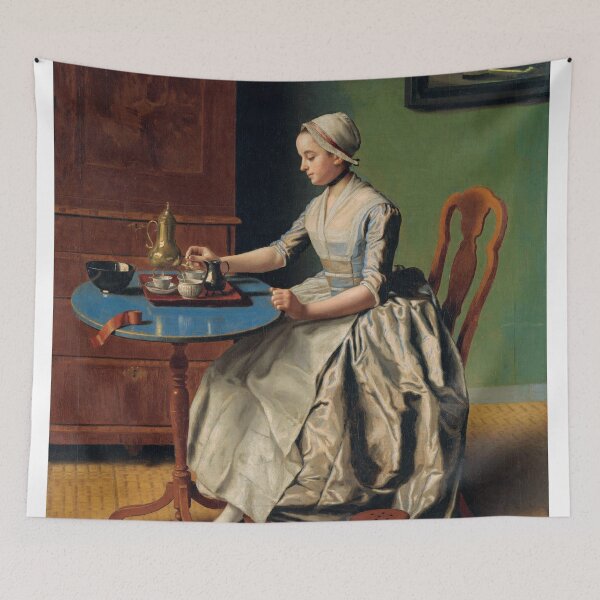 Item preview, Girl At Breakfast designed and sold by InnerCitadel.