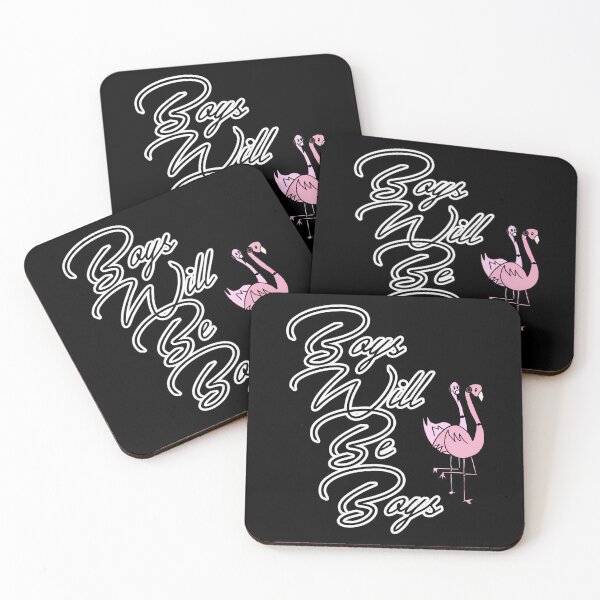 Item preview, BOYS WILL BE BOYS  -  FLAMINGO  designed and sold by omakamattiia.