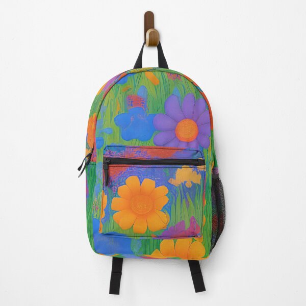 Item preview, Multi colored flowers designed and sold by relaxedland.
