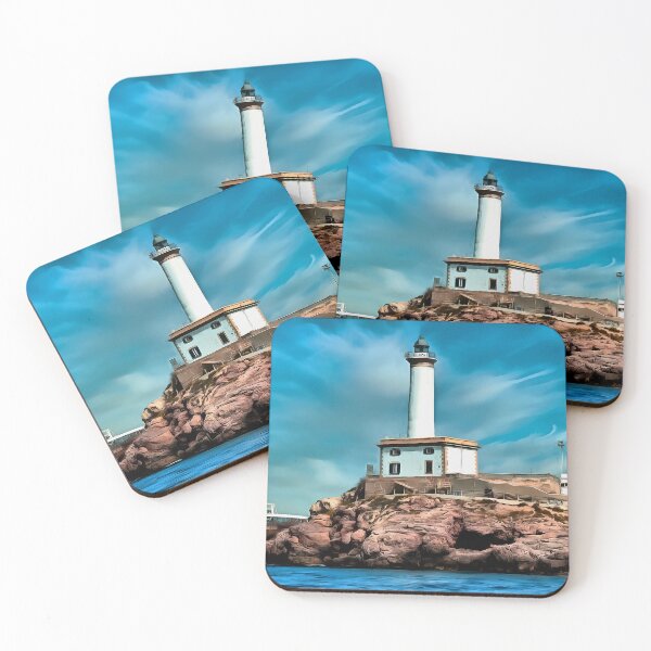 Item preview, Faro de Es Botafoc (Painting) designed and sold by cmphotographs.