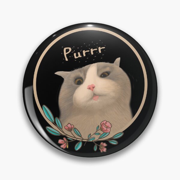 Artikelvorschau, Purrr - niedliches Katzen-Design entworfen und verkauft von ColorfulMystic.