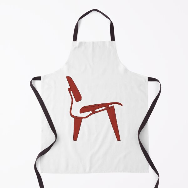 Item preview, Eames Plywood Chair Drawing in red designed and sold by Rosadraws.