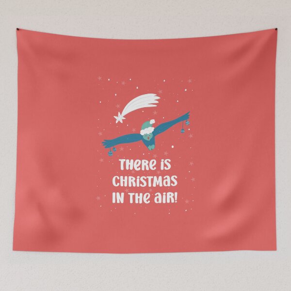 Item preview, There is Christmas in the air -  Owls Greetings collection - RBGW designed and sold by MaddaMom.