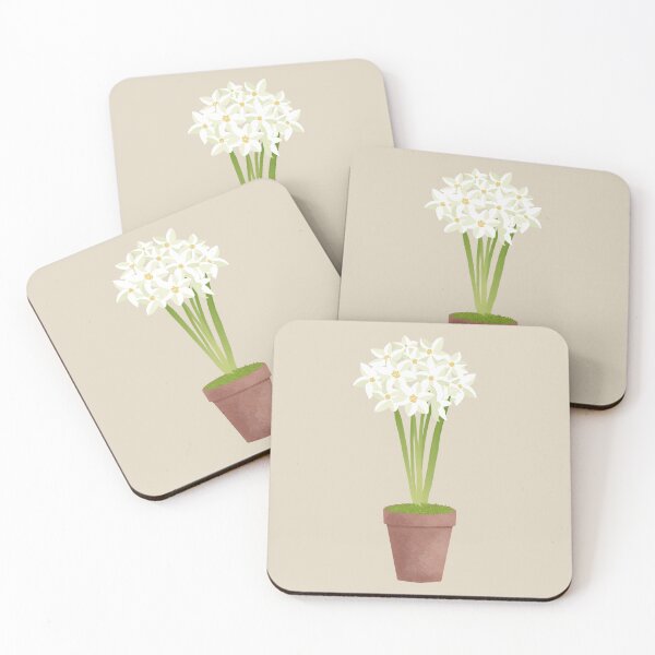 Item preview, Pot of Paperwhites - Beige designed and sold by marieofroumania.