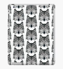 Vinilo o funda para iPad Lobo cristalino