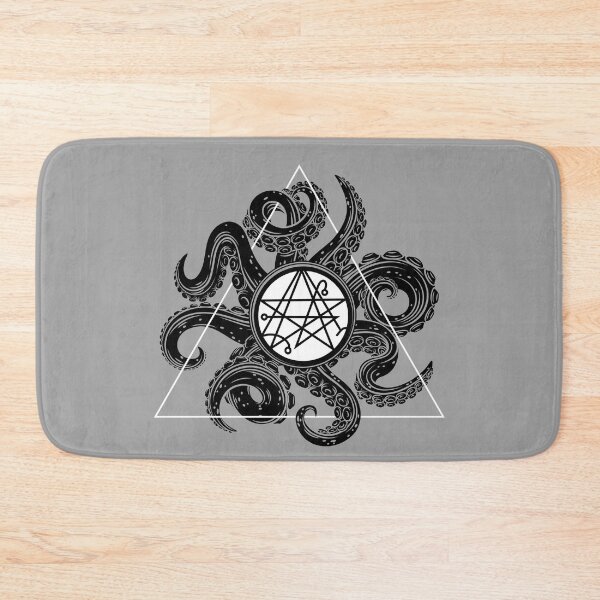 Item preview, Lovecraftian Necronomicon Symbol With Tentacle Miskatonic Themed designed and sold by Jason Roll.