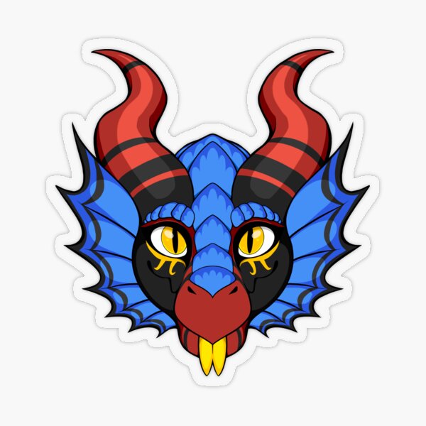 Pride Dragon - Poly Pride Transparent Sticker