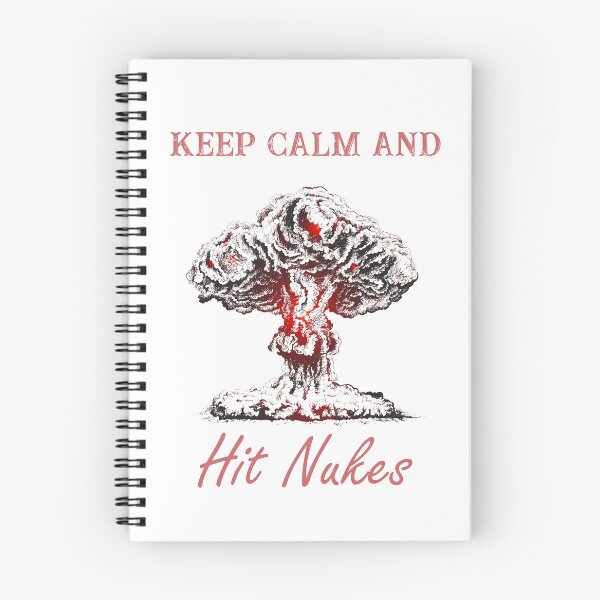 Item preview, Keep calm and hit nukes designed and sold by SeniorPrint99.