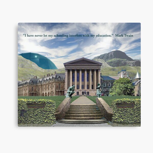 The Grand Campus Canvas Print