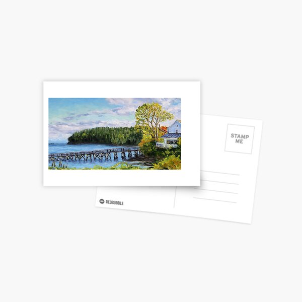Early Spring Morning at Miners Bay Postcard