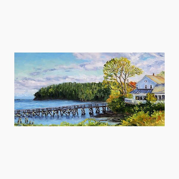 Early Spring Morning at Miners Bay Photographic Print
