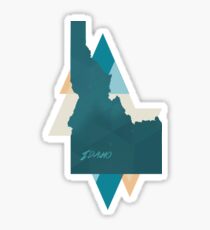 Pegatina Estado de la gema de Idaho