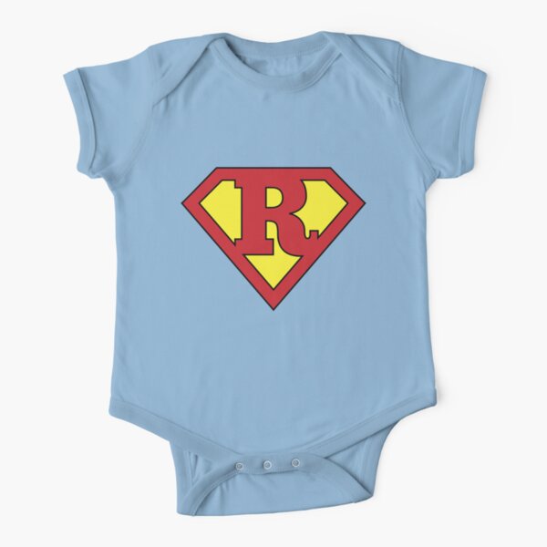 R Programming Superhero Cool Data Scientist/Engineer Design Short Sleeve Baby One-Piece