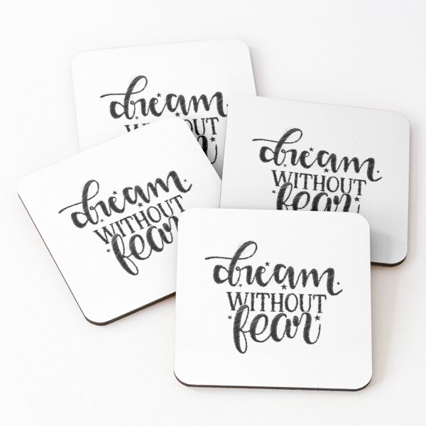 Item preview, Dream without Fear Funny Cool, Dream without Fear, Inspiration designed and sold by RedArtsDesign.