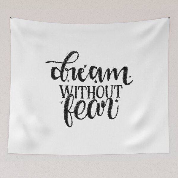 Item preview, Dream without Fear Funny Cool, Dream without Fear, Inspiration designed and sold by RedArtsDesign.