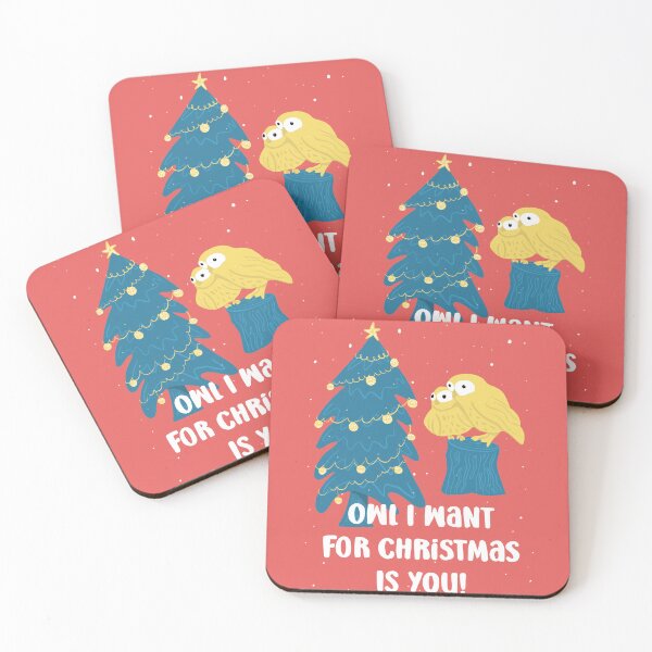 Item preview, Owl I want for Christmas is you! -  Owls Greetings collection - RBY designed and sold by MaddaMom.