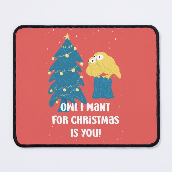 Item preview, Owl I want for Christmas is you! - Owls Greetings collection - RBY designed and sold by MaddaMom.
