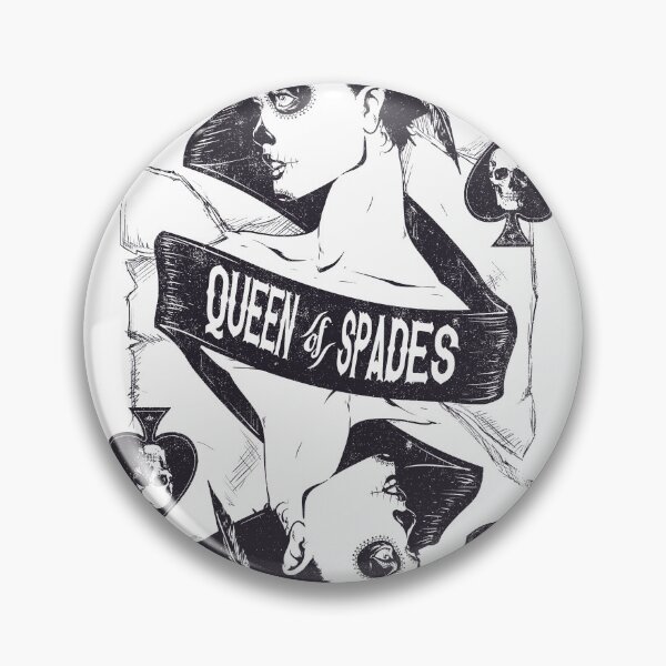 Item preview, Queen of Spades designed and sold by potchidesigns.