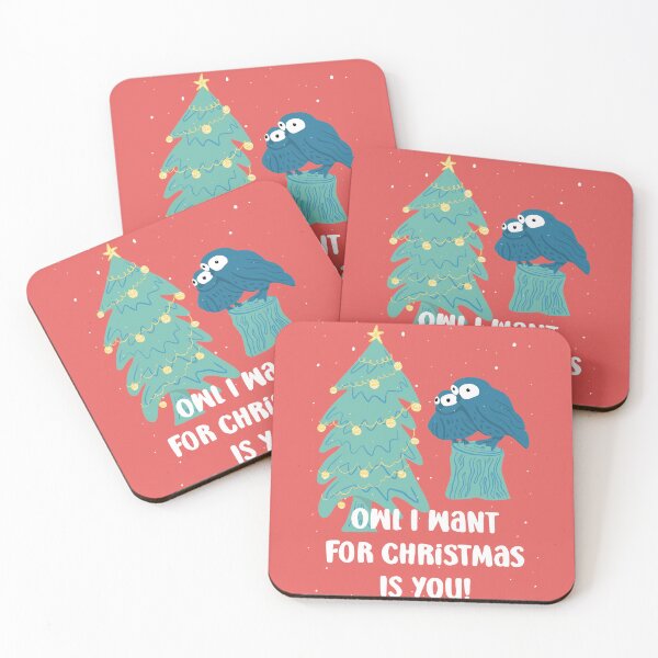 Item preview, Owl I want for Christmas is you! -  Owls Greetings collection - RGB designed and sold by MaddaMom.