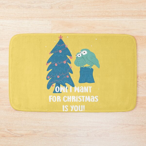Item preview, Owl I want for Christmas is you! -  Owls Greetings collection - RGB designed and sold by MaddaMom.