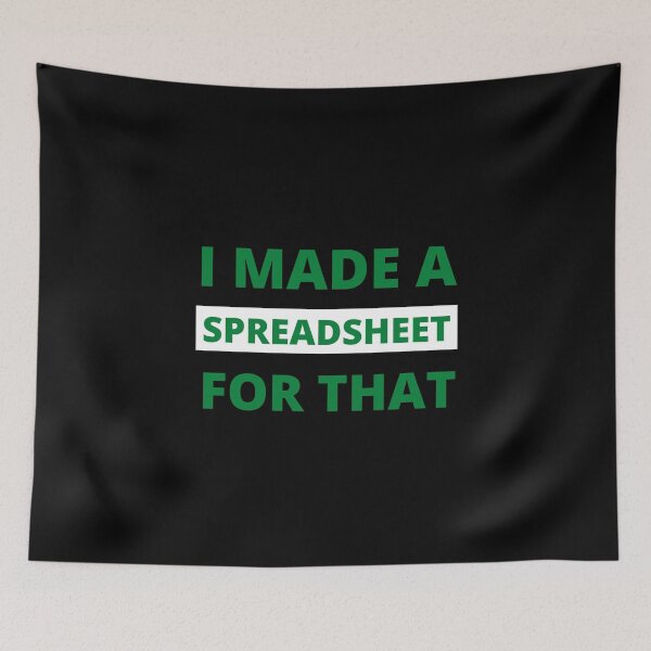 Item preview, i made a spreadsheet for that designed and sold by TomorrowQuotes.