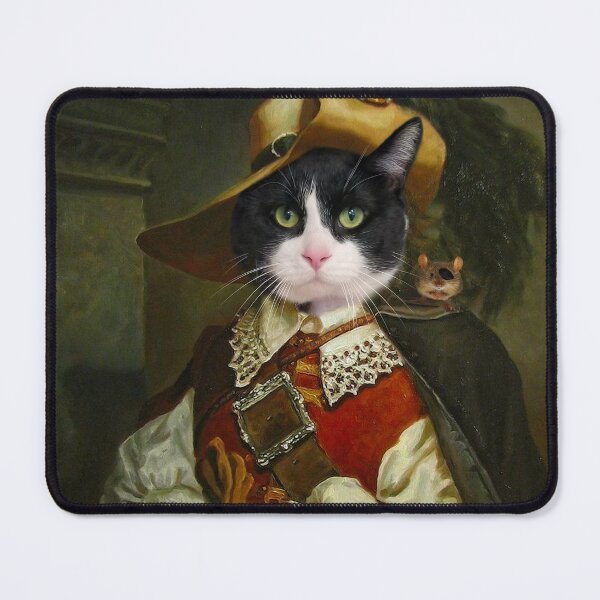 Item preview, Captain Handsome - Tuxedo Cat designed and sold by thelonelypixel.