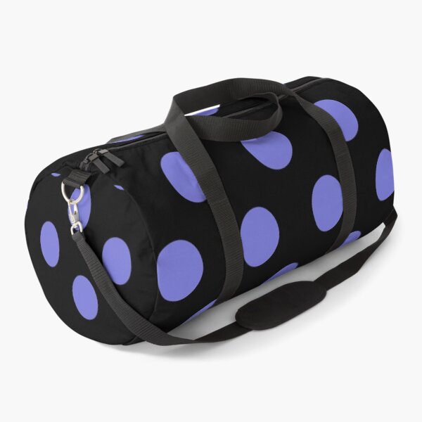 Item preview, Large DANUBE BLUE and BLACK POLKA DOTS designed and sold by RachelMacht.
