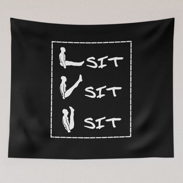 Item preview, L Sit, V Sit, I Sit : Calisthenics Progressions designed and sold by EnzoVectorism.