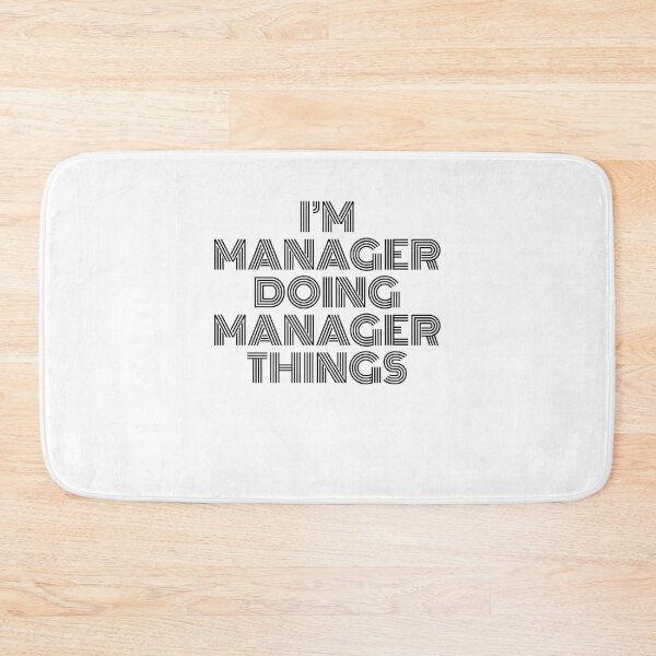 Item preview, I'm Manager Doing Manager Things Vintage Quote designed and sold by SVPOD.