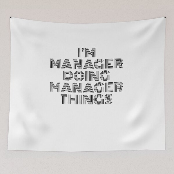 Item preview, I'm Manager Doing Manager Things Vintage Quote designed and sold by SVPOD.