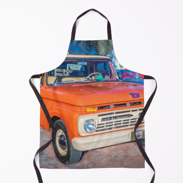 Item preview, 1965 Orange Ford F100 Stepside Pick Up Truck X101 designed and sold by RichFrancoCars.